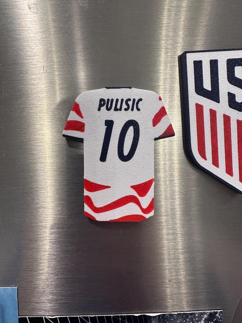 Imanes de camisetas de USMNT 10 - Pulisic home