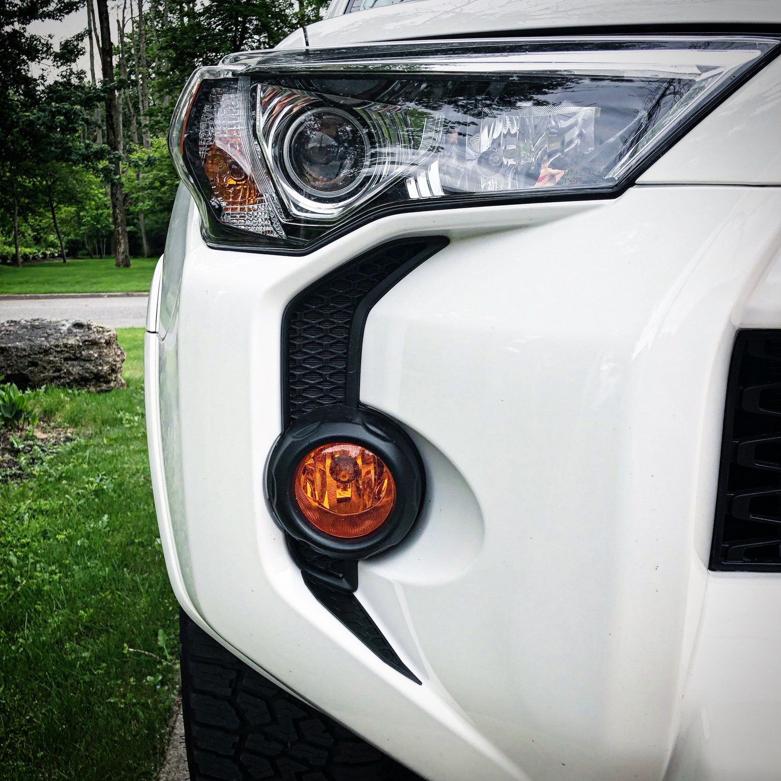 Toyota 4runner 5th Gen Fog Light Fangs - Etsy