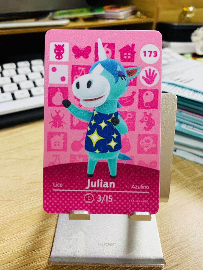 Animal Crossing NFC Amiibo Card Marshal works with ACNH | Etsy