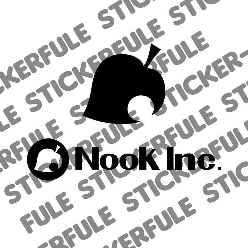 Nook Inc. Leaf Logo Animal Crossing New Horizons Transfer | Etsy