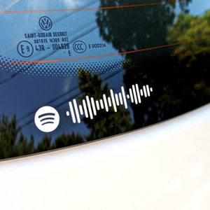  Shawty's Like a Melody Spotify Scan Code Sticker