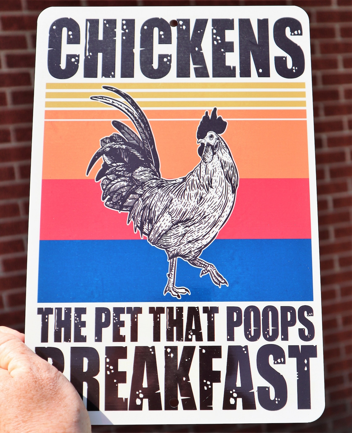 Funny Chicken Coop Sign for Outdoor or Indoor Wall Art Metal Etsy