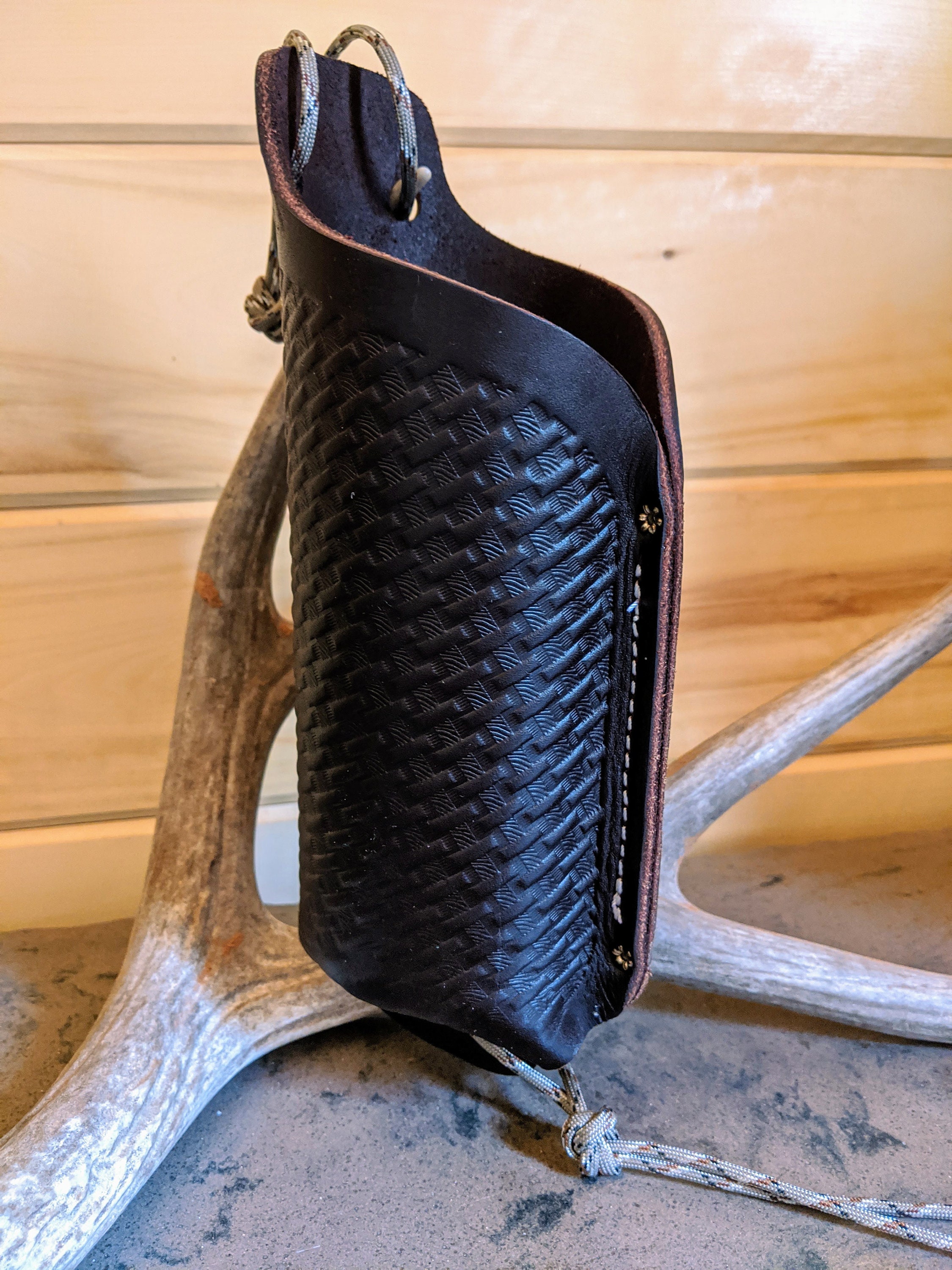 Leather Saddle Water Bottle Holders Etsy