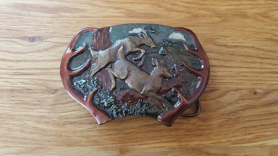 bergamot brass works belt buckle 1974