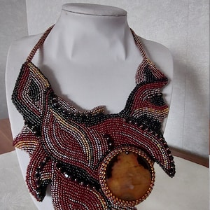 Beaded necklace
