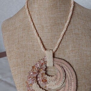 beaded necklace