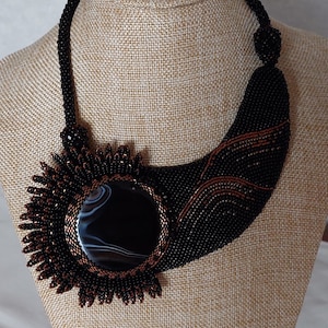 beaded necklace