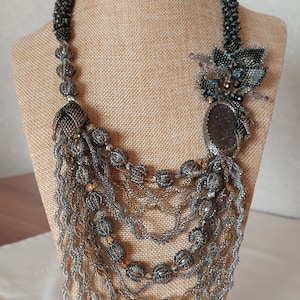 beaded necklace