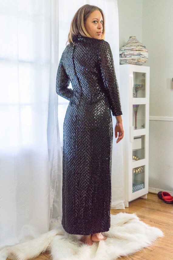 vintage sequin maxi dress Amazon.com: Women's Vintage Peacock Sequin Dresses V Neck Party Prom  Evening Maxi Dress : Clothing, Shoes & Jewelry