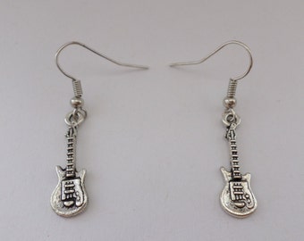 Guitar Earrings