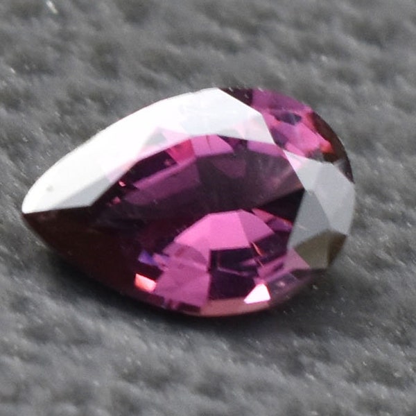 0,86 Ct losse peer vorm roze-paarse Spinel natuurlijke VVS duidelijkheid Sri Lankaanse oorsprong Spinel voor handgemaakte gepersonaliseerde sieraden cadeaus voor haar