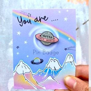 UFO Pin Badge is Out of this World
