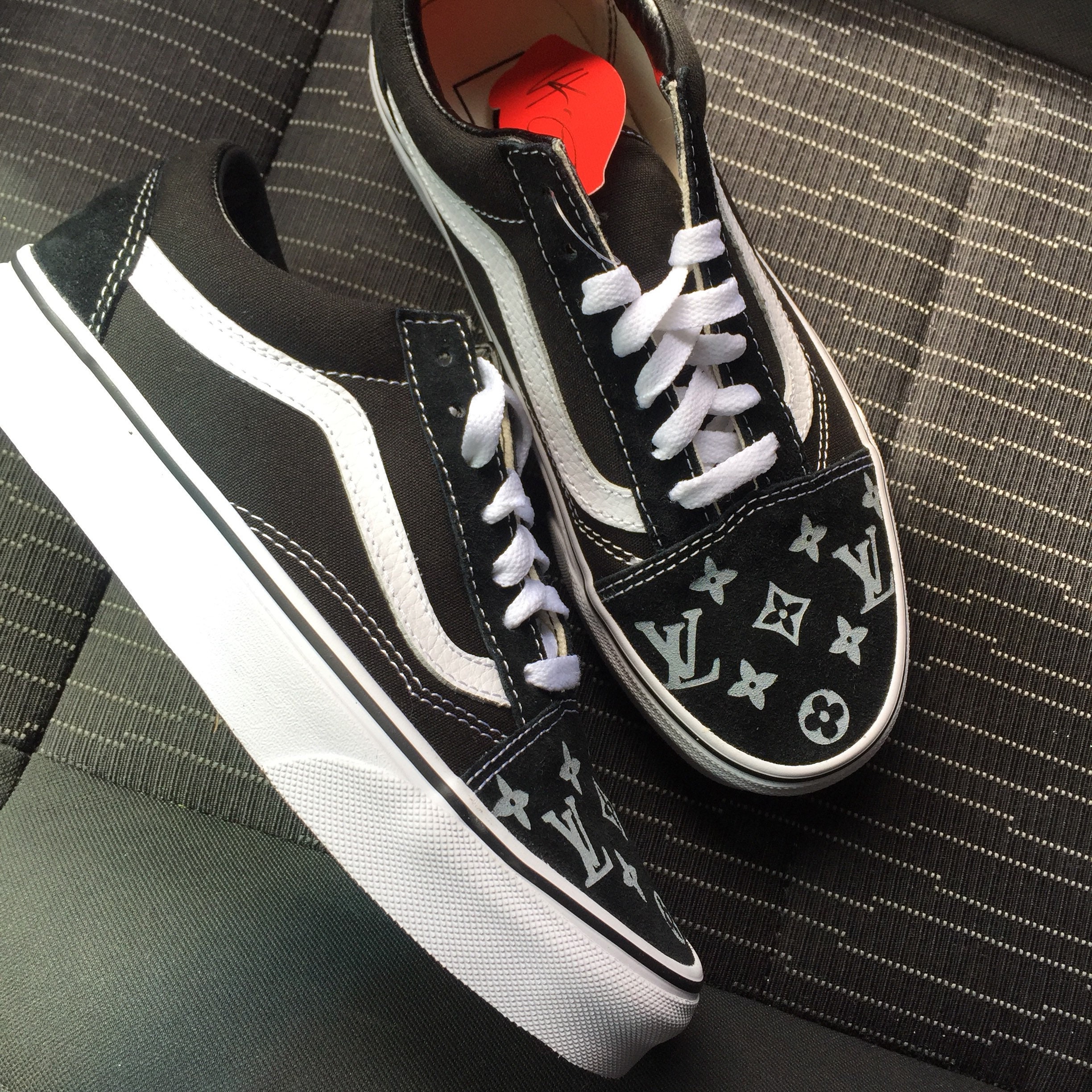 Custom Vans Louis Vuitton | Etsy