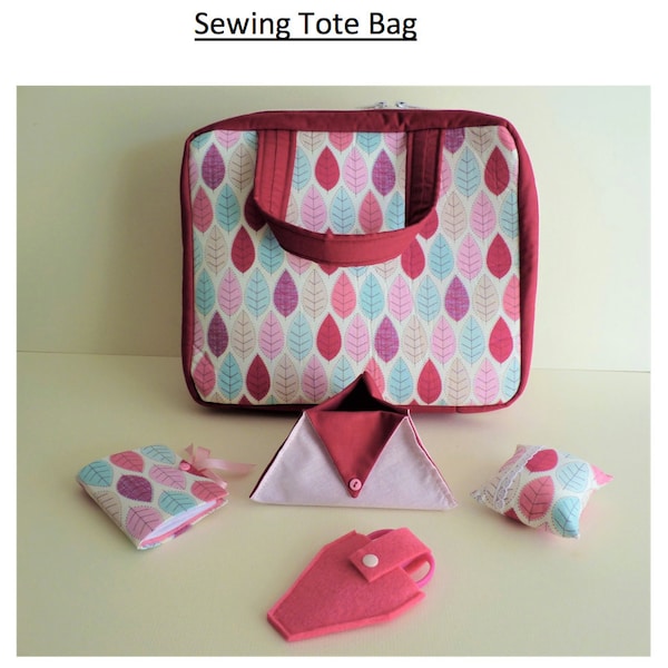 Sewing & Needlework Tote Bag PDF instructions