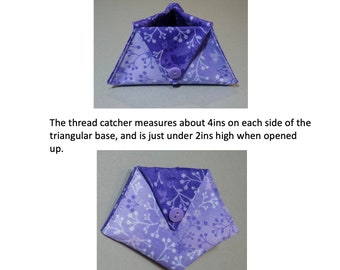 Mini Thread Catcher Pattern PDF instructions