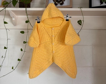 PDF pattern - Crochet starfish onesie