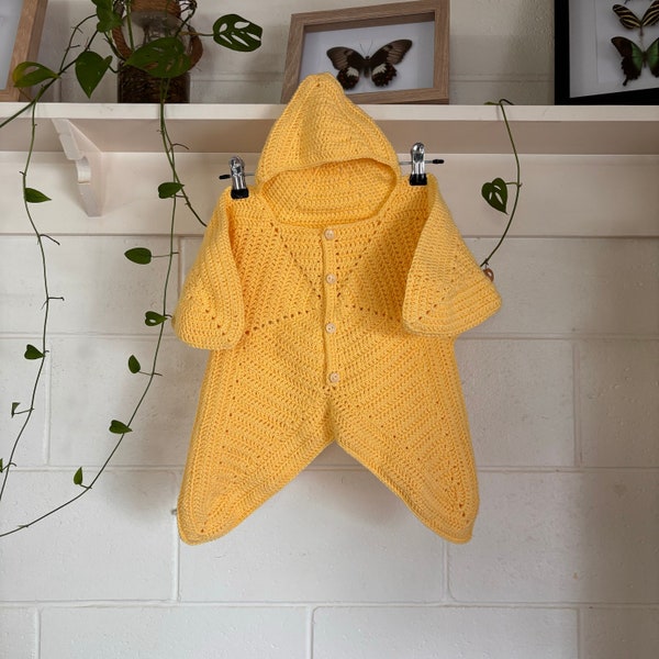 PDF pattern - Crochet starfish onesie