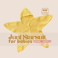 Juni Starsuit Newborn – 6 months | Crochet Baby Costume | Intermediate | Baby Shower Gift Pattern | PDF Download product logo