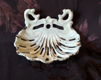 Portasapone antico in ferro battuto da parete - arredamento per il bagno, arredamento per la cucina in stile art déco