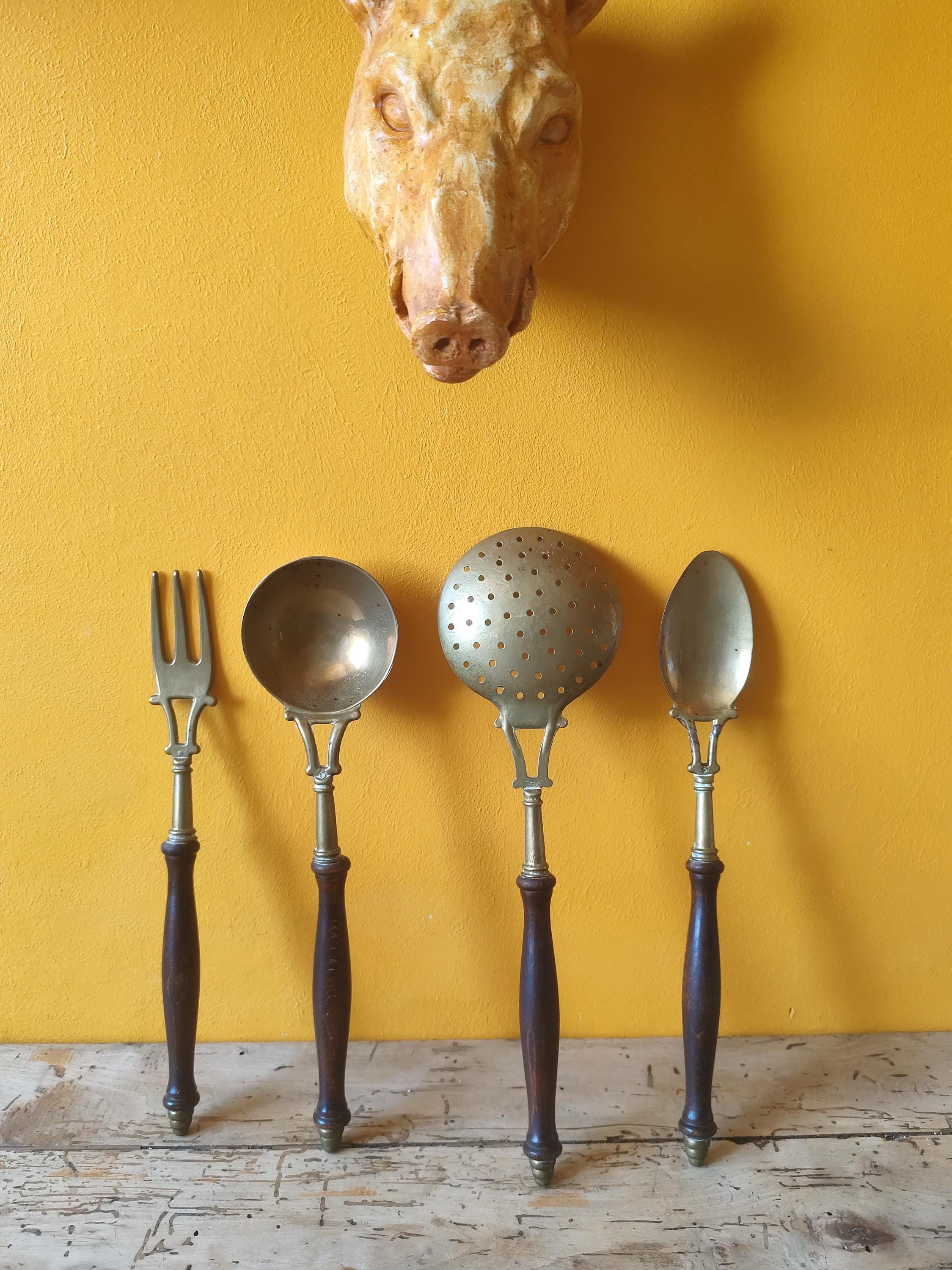 les anciens ustensiles de cuisine