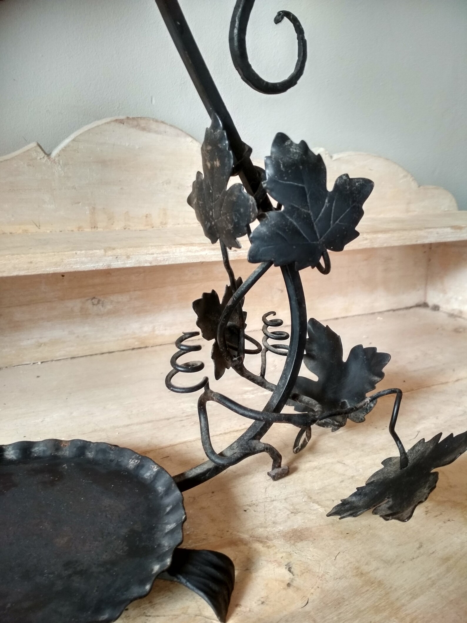 Ancien support pour plante en pot Porte plante en fer Etsy France