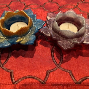 Lotus Flower Candle Holder