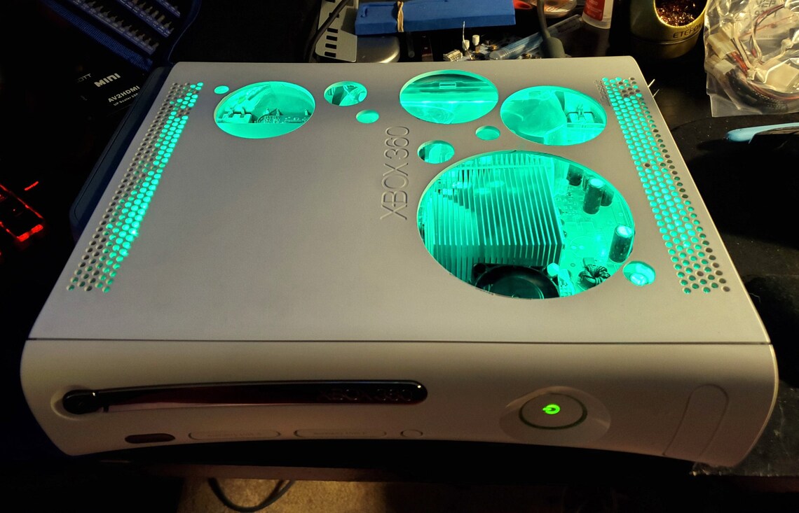 Console personalizzata Modded Xbox 360 Console RGH con mod Etsy