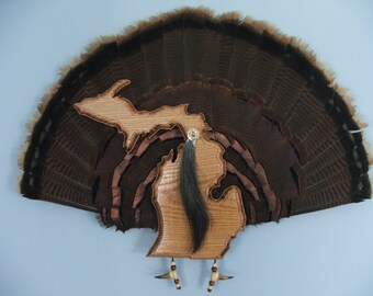 Wild Turkey Tail Fan Mount Wild Turkey Tail Fan Mount