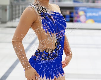 RG  Leotard competition  rhythmic gymnastics leotard acrobatics suit  Acrobatic Rock&#39;n&#39; Roll Twirling dance dress Showdance Sportacrobatics