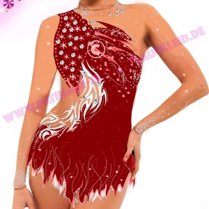 RG  Leotard competition  rhythmic gymnastics leotard acrobatics suit  Acrobatic Rock&#39;n&#39; Roll Twirling dance dress Showdance Sportacrobatics