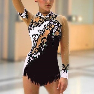 RG - Leotard , competition  rhythmic gymnastics leotard , acrobatics suit, Acrobatic Rock&#39;n&#39;Roll, Twirling dance dress