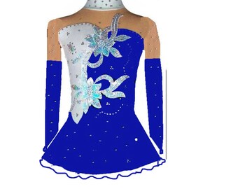 Eiskunstlaufkleid , Rollkunstlaufkleid , Tanzmariechen , Kürkleid , Eiskunstlauf Kleid , Tanz,  Akrobatischer Rock'n'Roll , Showtanzkleid ,