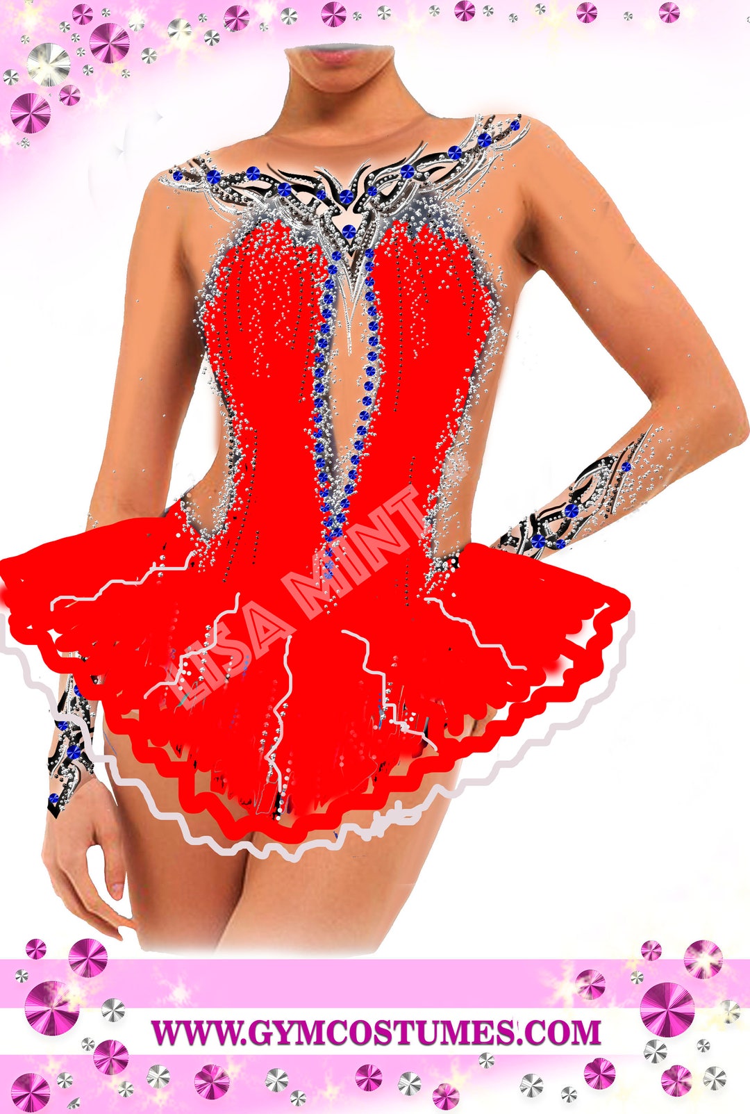 Masterclass Figure Skating Dress Roller Skating Dress Etsy