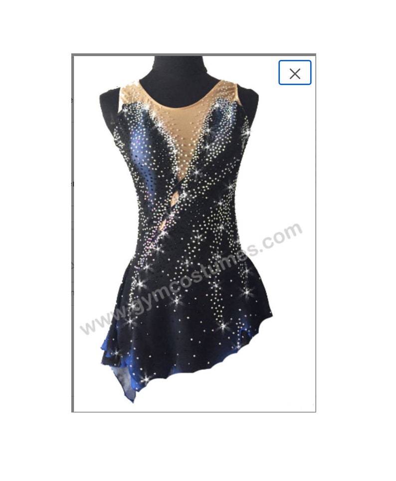 Masterclass Figure Skating Dress Roller Skating Dress Etsy