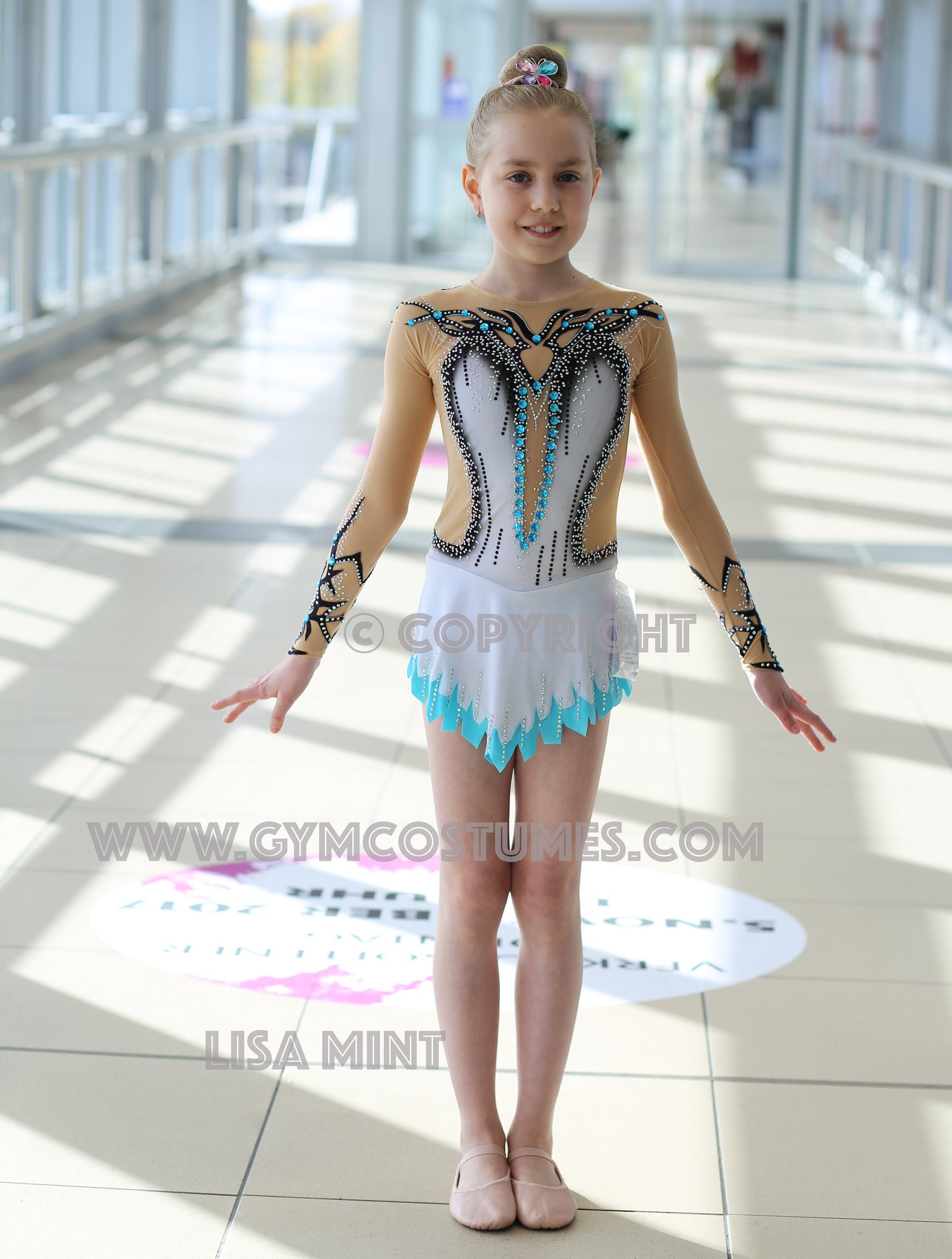 Competition Ice Figure skating dress/Rhythmic gymnastics leotard RG Made to Fit Competition Ice Figure skating dress/Rhythmic gymnastics leotard RG Made to Fit