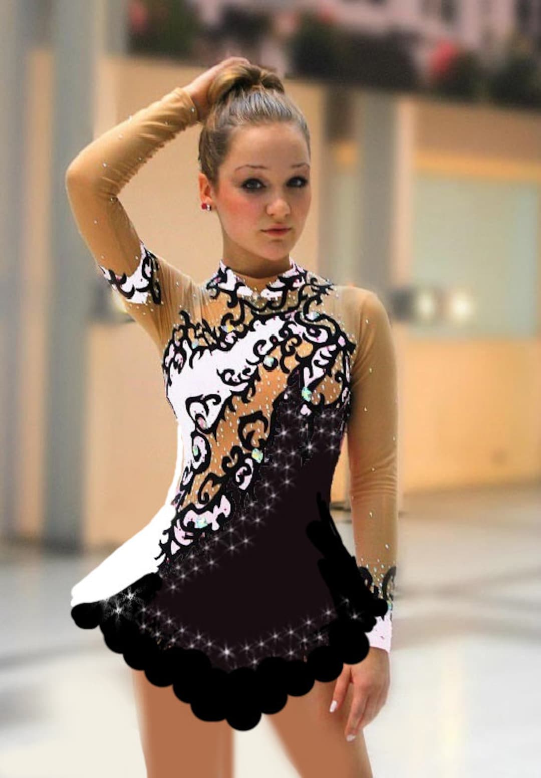 Masterclass robe de patinage artistique, robe de roller, spectacle de  danse, Acrobatic Rock'n'Roll, Twirling, -  France