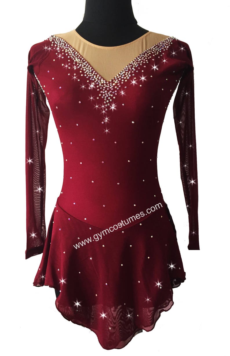 Masterclass Figure Skating Dress Roller Skating Dress Etsy