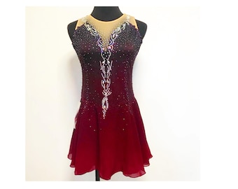 RG Leotard competition rhythmic gymnastics leotard figure ice skating dress acrobatics suit Rock'n' Roll Showdance Sportacrobatics twirling