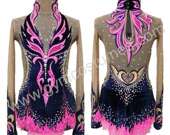 RG - Leotard , competition  rhythmic gymnastics leotard , acrobatics suit, Acrobatic Rock'n'Roll, Twirling dance dress