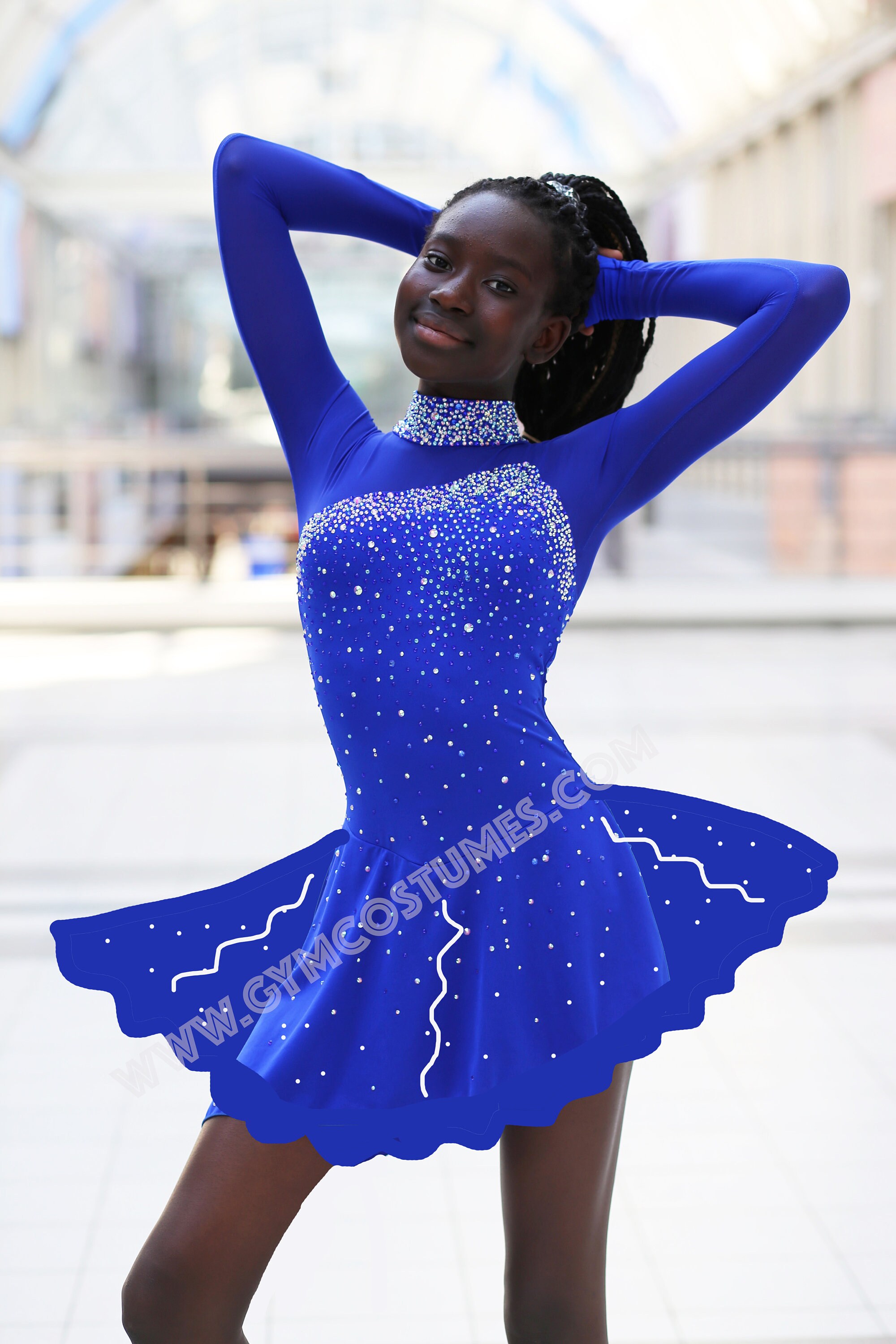 Robe de patinage artistique Costume de cirque Robe de carnaval Danse sur glace Danse sur glace Justacops d acrobatie Etsy France
