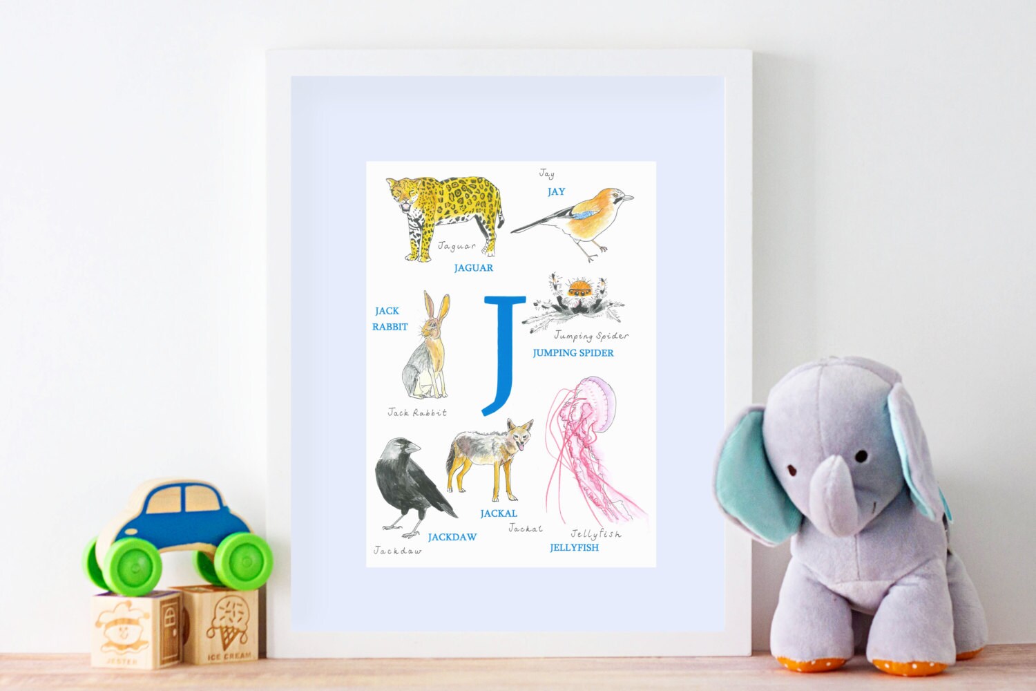 Animal Alphabet Letter J Animals Beginning With J - Etsy UK Animal Alphabet Letter J Animals Beginning With J - Etsy UK
