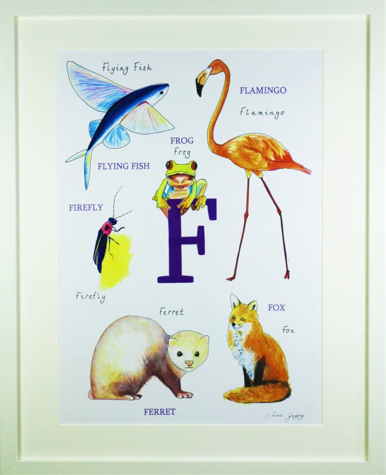 animal avec la lettre a