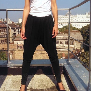 Super Comfy Jersey Women's Harem Pants, Yoga Pants, Casual Urban Harem Pants, Gift for Her