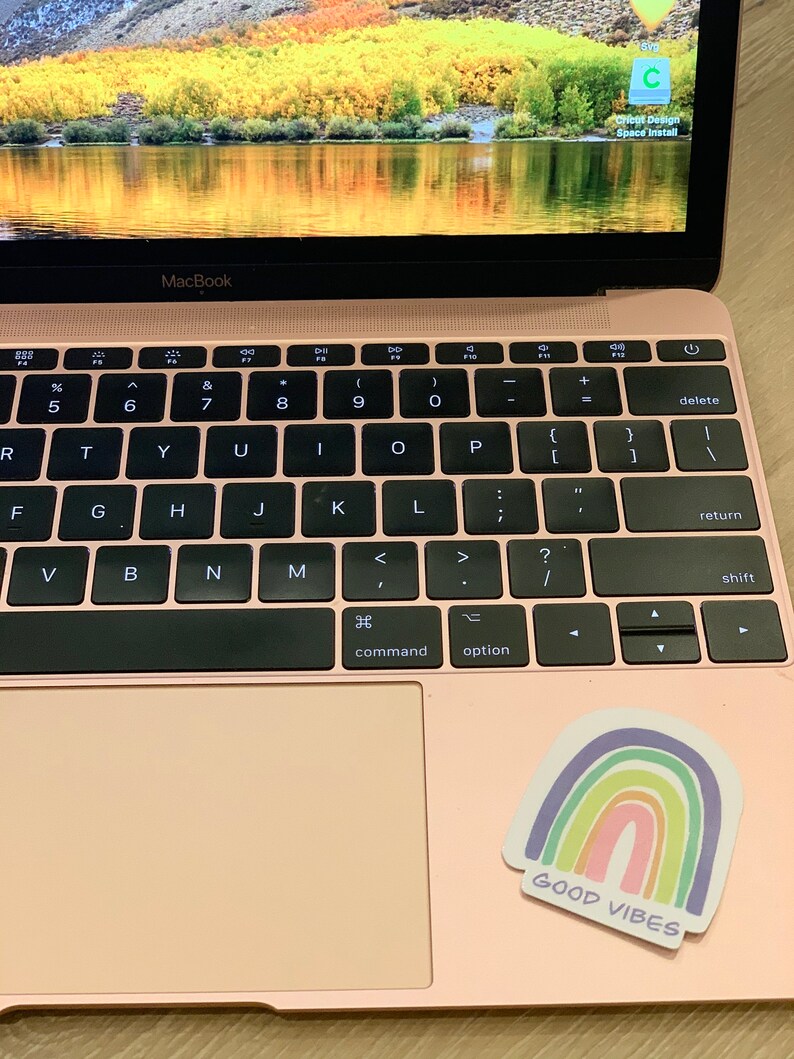 Good Vibes Rainbow Sticker