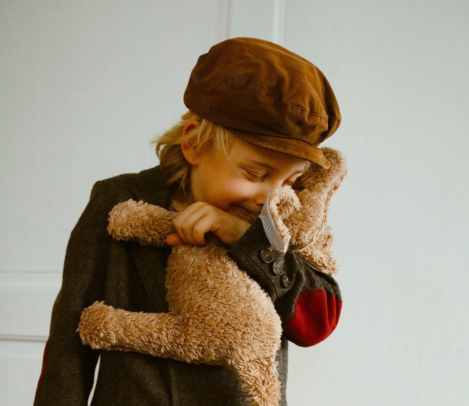 Großer Hund Johnny in Beigebraun Kuscheltier aus Etsy