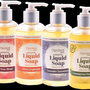 Natural Liquid Soaps image 1
