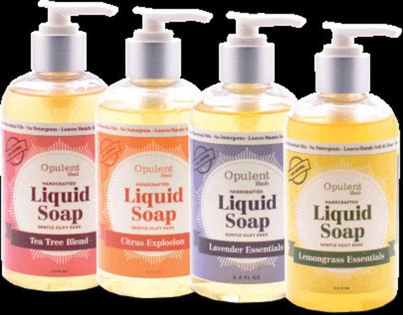 Natural Liquid Soaps image 1