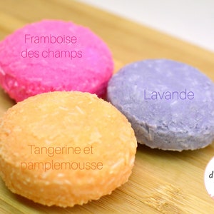 Solid shampoo for hair type: dry or curly, normal, oily