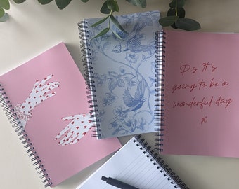 Spiral notebook | Lined Pages | A5 Notebook | Journal