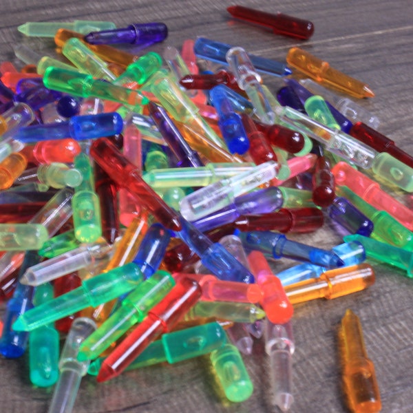 Vintage Lite Brite Pegs - YOU CHOOSE style and quantity - Replacement Pegs Craft Supply